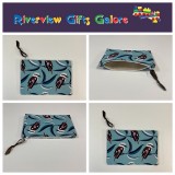 Zip Clutch / Purse / Bag / Pouch - Kookaburra